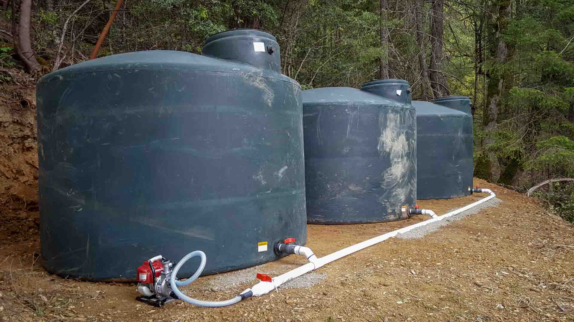 Temporary Water Tank Installations