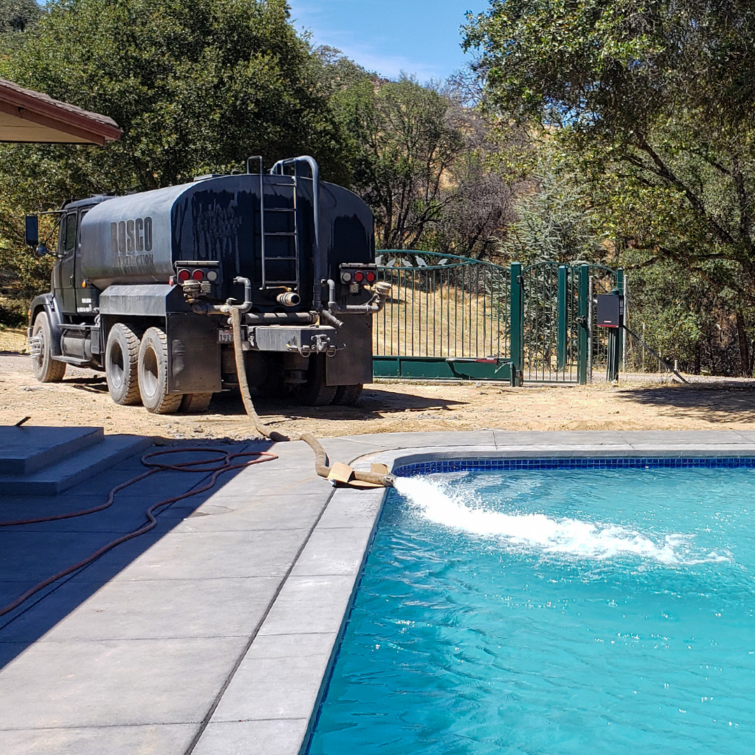 Pool & Pond Filling Services