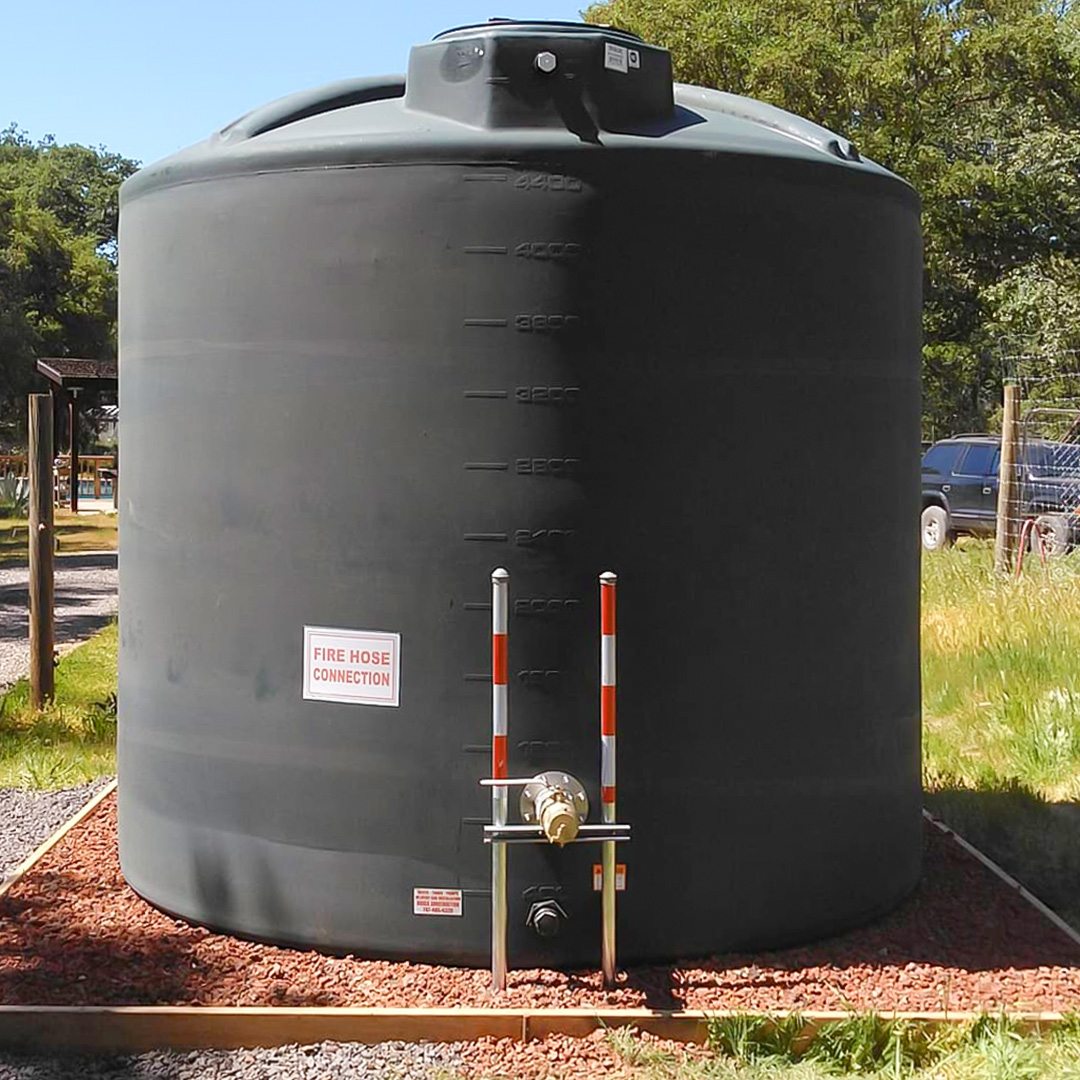 Polyethylene Tanks Used For Fire Protection