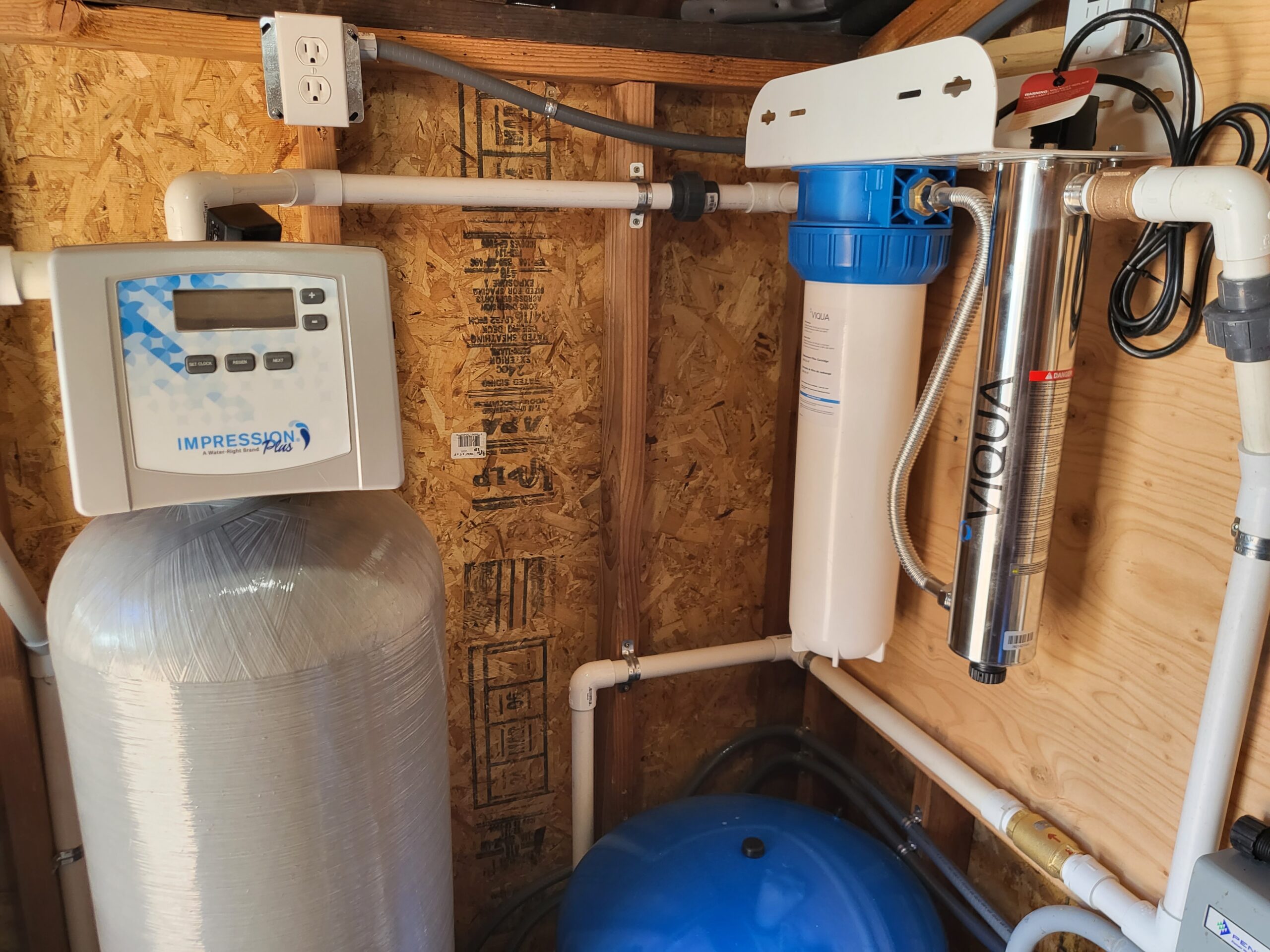 UV Filtration Water System installed by Rosco Water Solutions